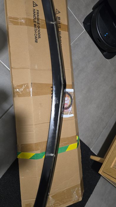 Aileron spiler mercedes  E W212 sedan 09-16 AMG  preto brilhante