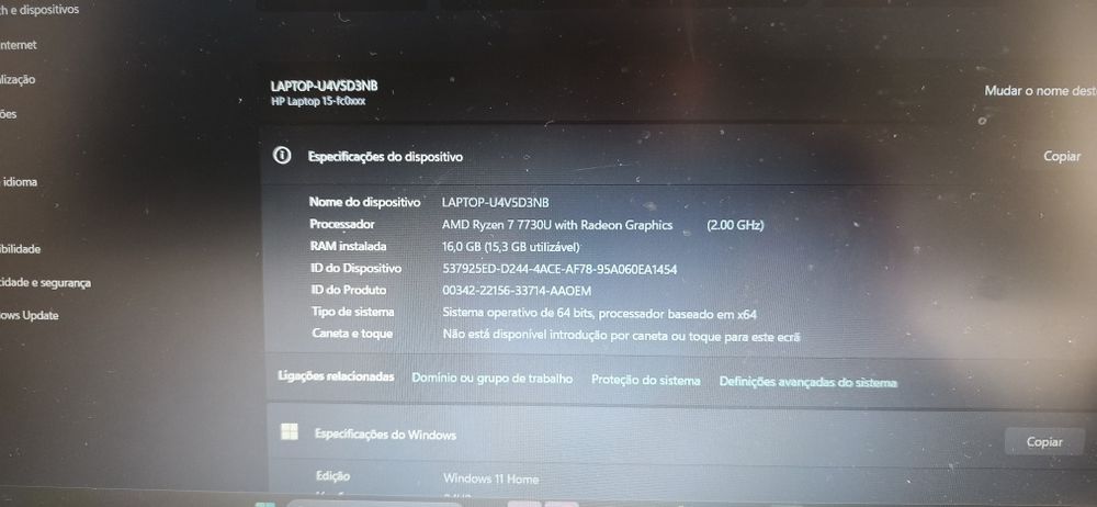 HP Computer with AMD 7479711569223372803