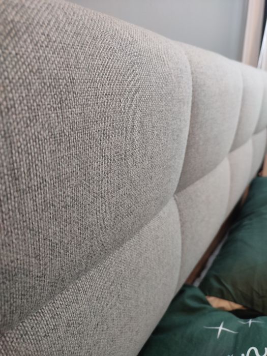 Łóżko Tetrix dąb wotan ze stelażem i materacem 160x200