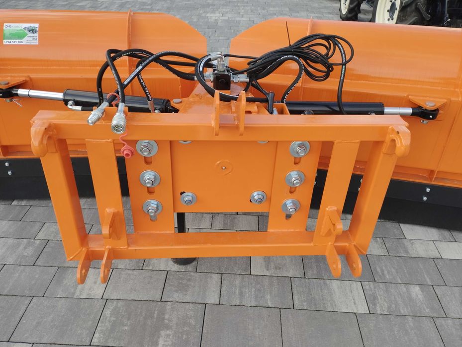 Wyprzedaż! Hydrauliczny Pług do Śniegu Strzałka Mocny Solidny