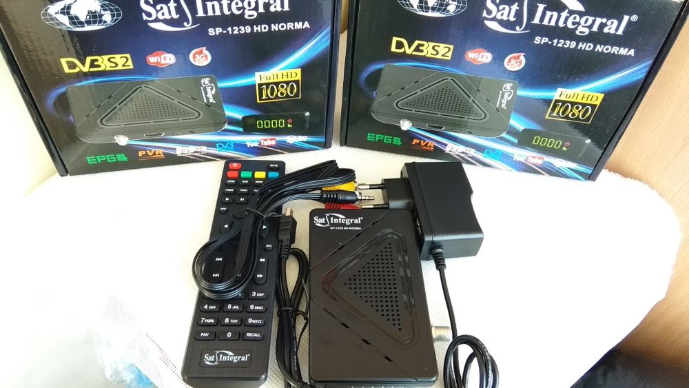 Спутниковый тюнер SAT INTEGRAL SP-1239HD NORMA  с гарантией