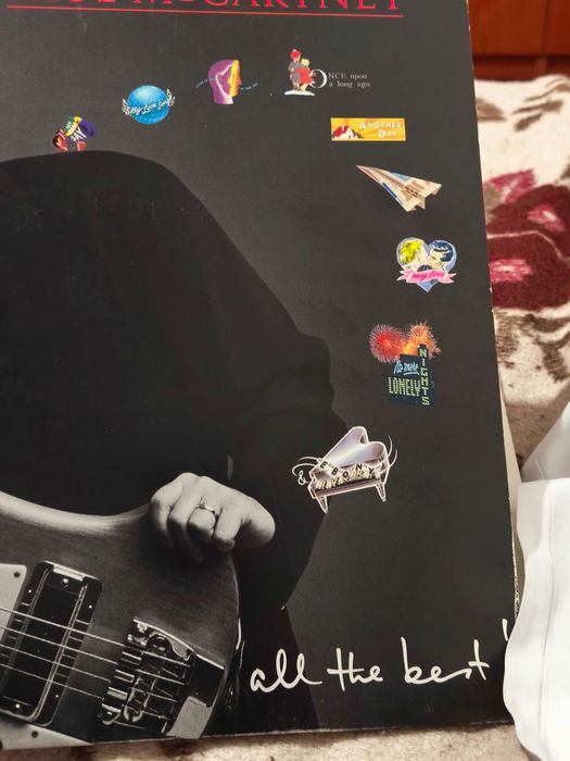 Paul McCartney all the best vinil LP made in UK  disco duplo