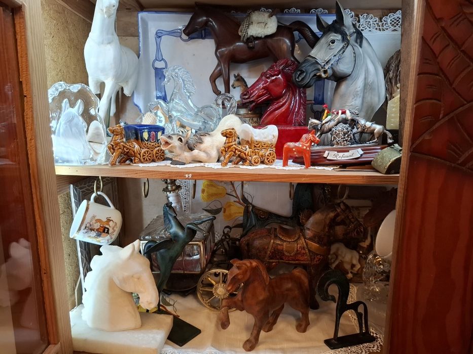 Coleção de Cavalos em varios materiais