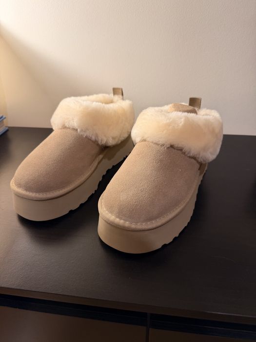 Pantufas Ugg bege