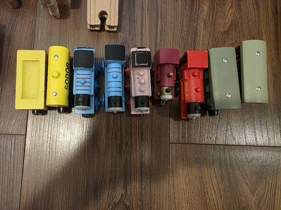 Tory i kolejki Ikea Lillabo, tomek i przyjaciele, laczniki