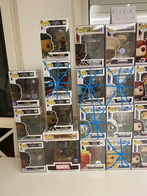 Vendo Vários Marvel Funko Pop
