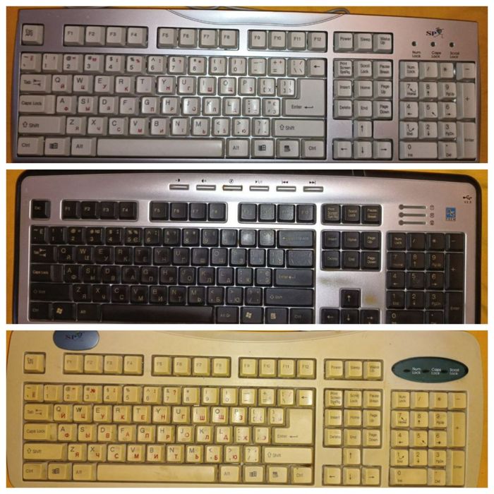 Клавіатура PS2/USB. Клавиатура PS2/USB.