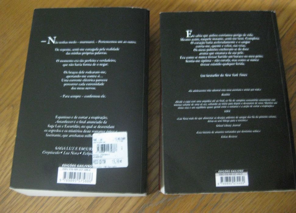 Saga Twilight de Stephenie Meyer - 4 Volumes