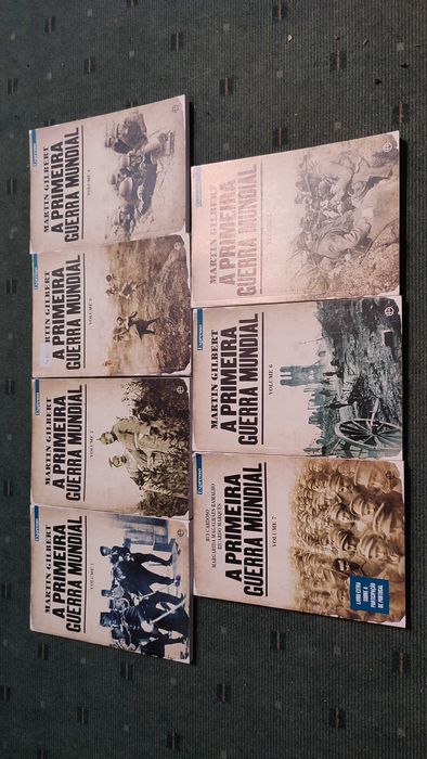 A Primeira Guerra Mundial - Martin Gilbert - 7 Volumes
