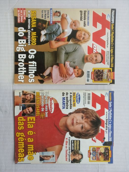 Lote de 14 TV 7 DIAS (revistas)