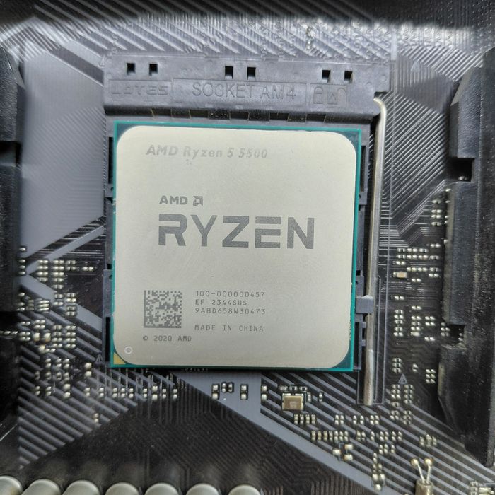 Комплект  AM4: Ryzen 5 5500 + Asus PRIME B450M K + Kingston  Fury 32gb 3200 mhz