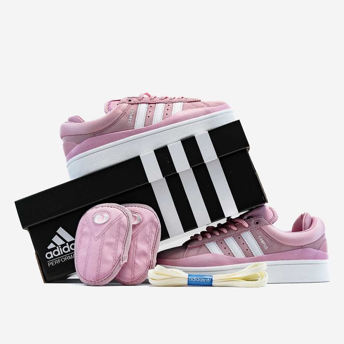 Кросівки Adidas Campus x Bad Bunny Pink premium