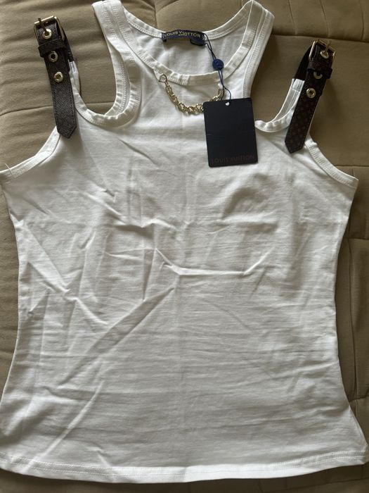 Майка/ топик Louis Vuitton.