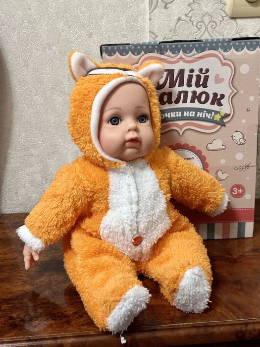 Пупс Мій малюк , три казки . М’яконабивний пупс