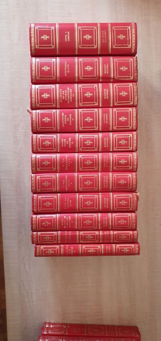 35 Livros Clássicos – Charles Dickens, Jaime Cortesão -Encadernação de Pele e Dourados