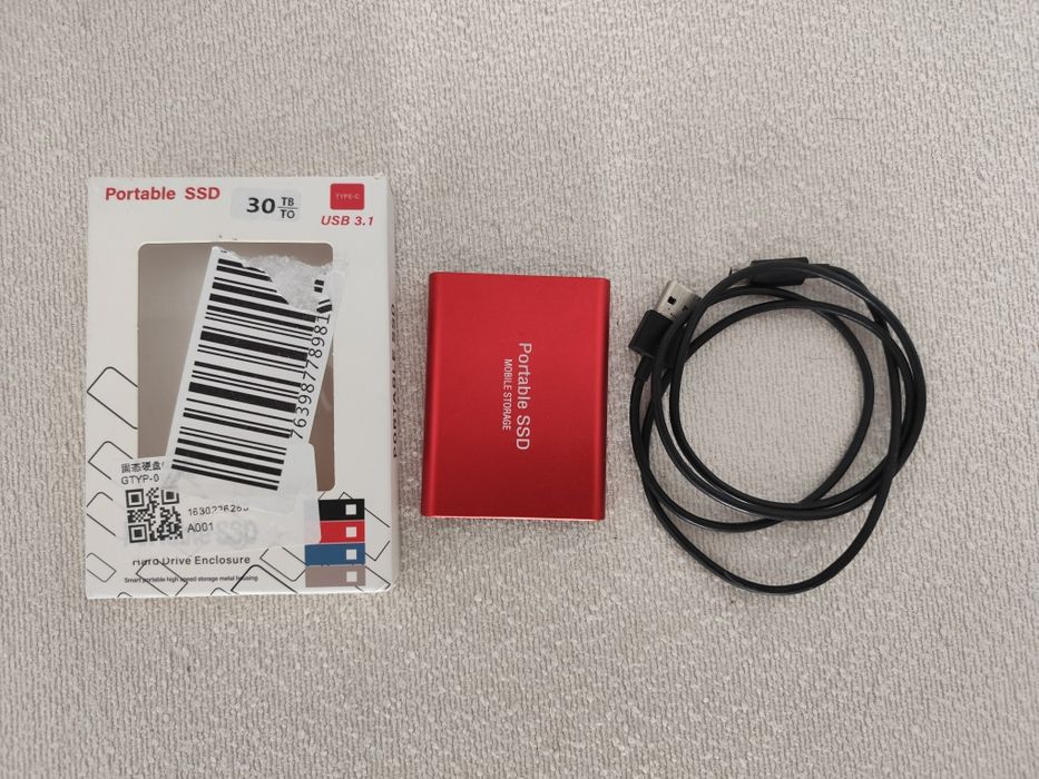 Disco externo SSD 30 terabytes