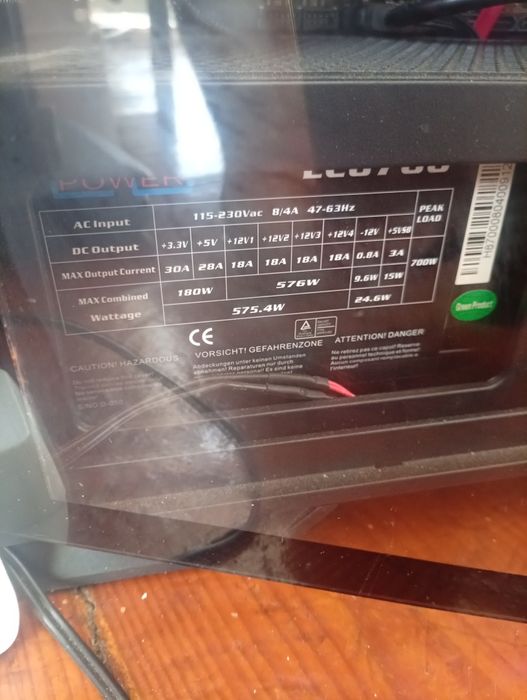 Computador completo chegar e ligar