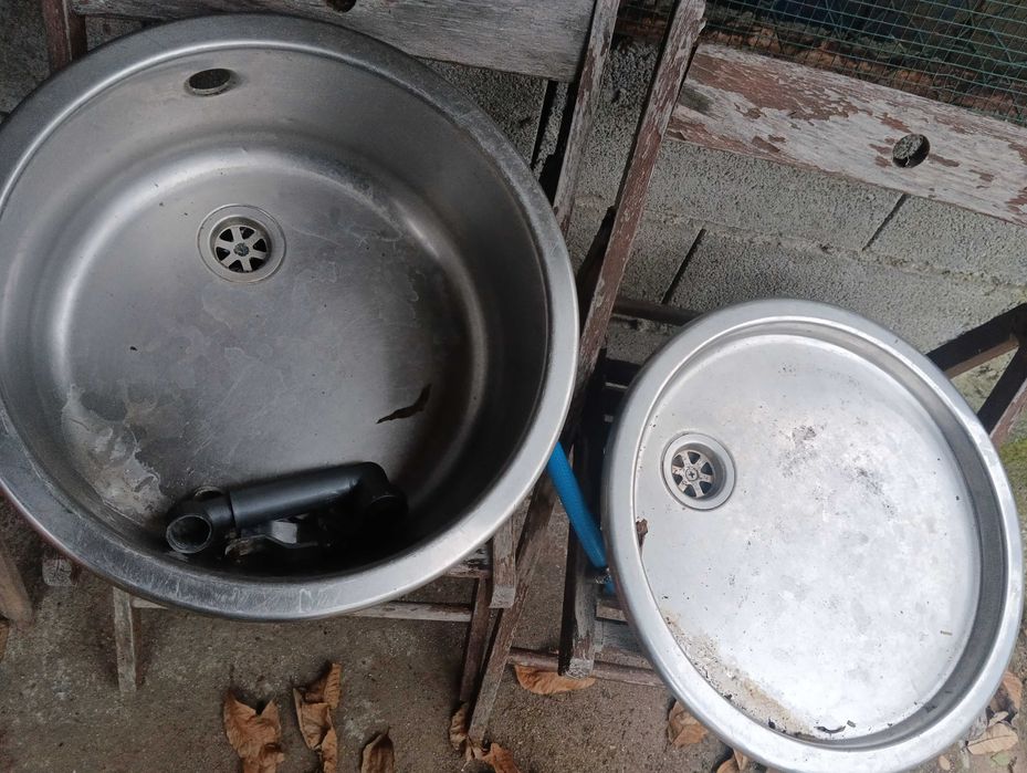 Copas de inox em bom estado