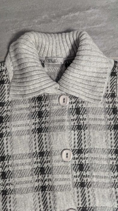 Blezer damski długi, ciepły