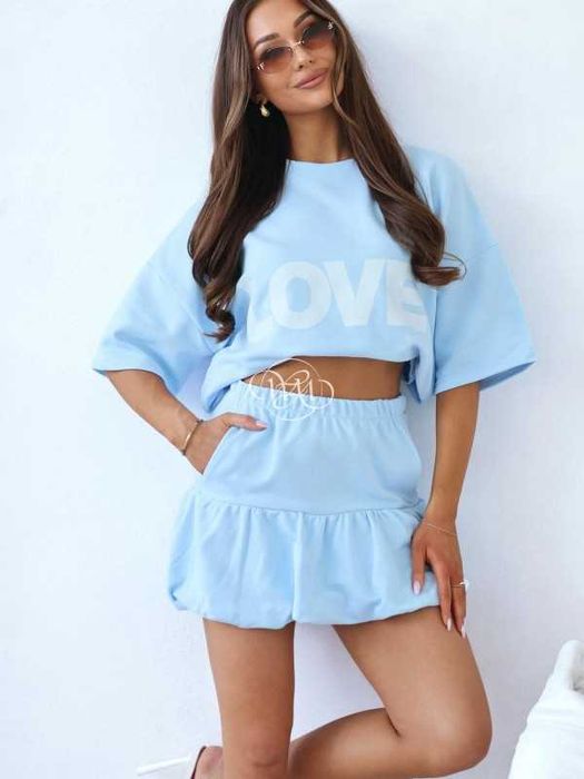 Komplet LOVE ,gładki