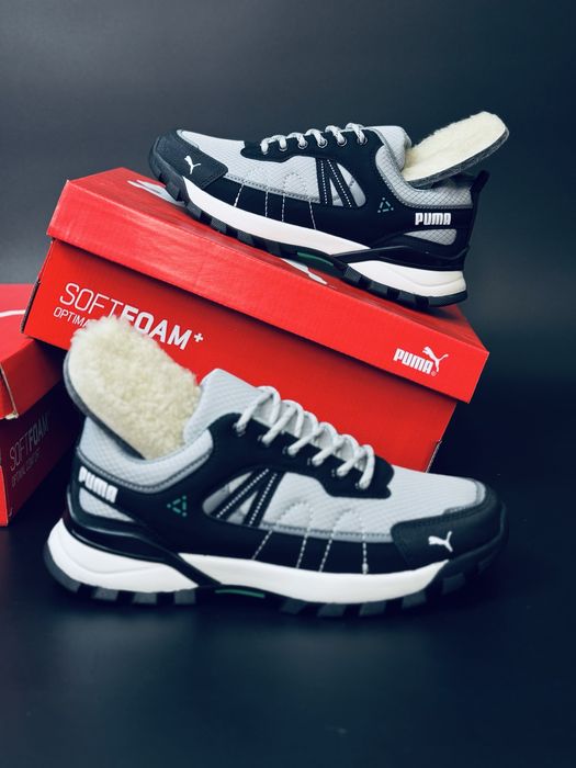 Мужские зимние кроссовки Puma WaterProof +7° -21° не промокают GoreTex