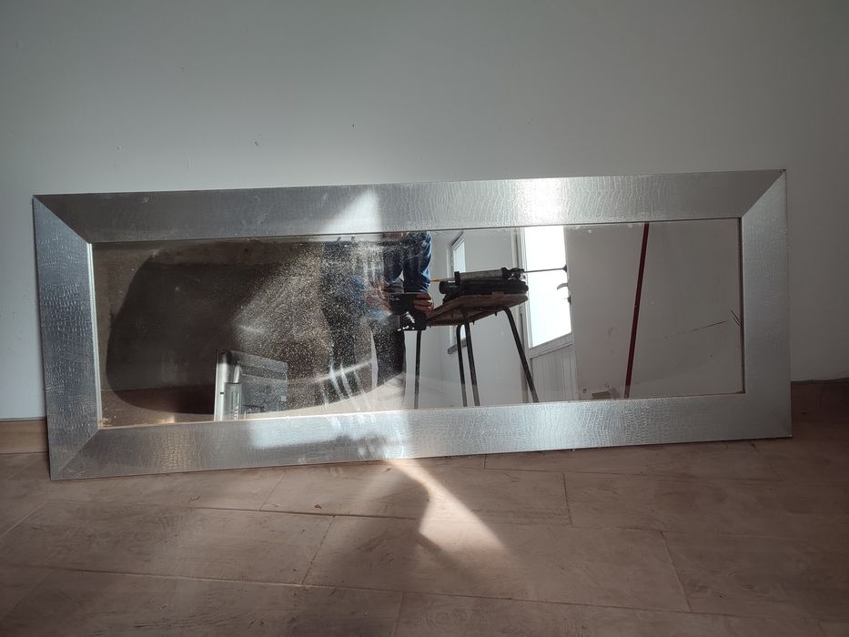 Espelho base prateada