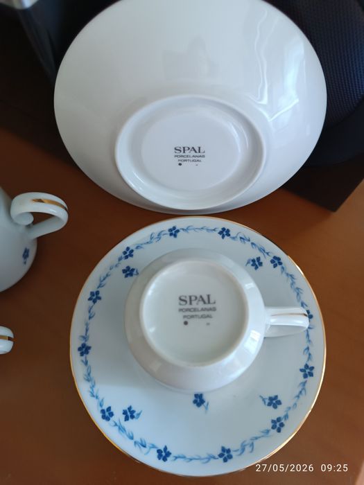 CHÁVENAS de café de porcelana SPAL