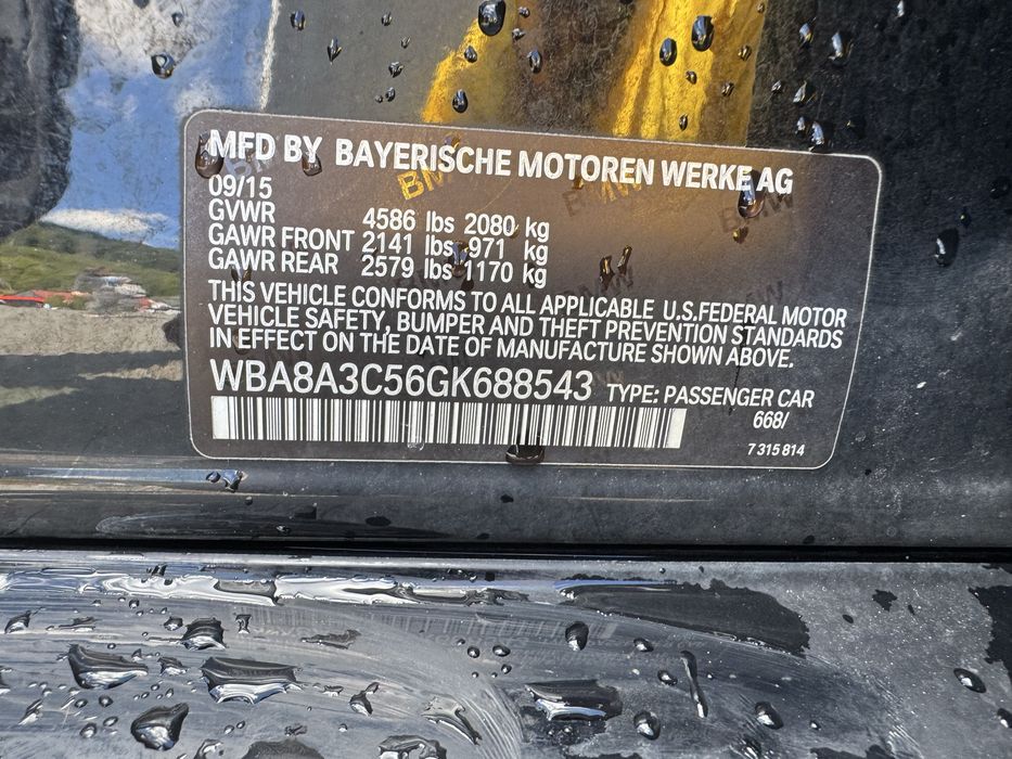 BMW F30 2015 xdrive