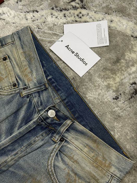 Джинсы Acne Studios bootcut relaxed fit jeans 2021 акне студио flared