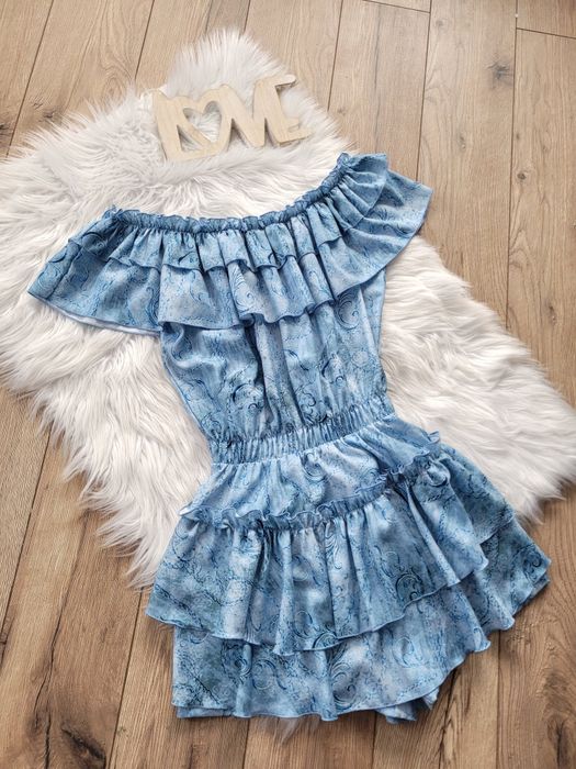 Kombinezon Exellence hiszpanka sukienka kombinezon 2 w 1