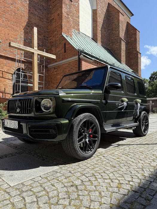 Mercedes G63 amg na ślub, wesele lub niespodziankę