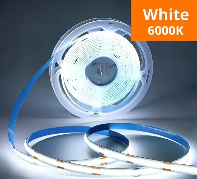 Світлодіодна лед коб стрічка з юсб, 5 метрів