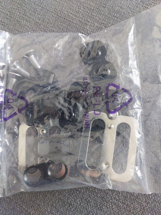 Bloki z blaszkami do pedałów butów kompatybilne SPD rowerowych Shimano