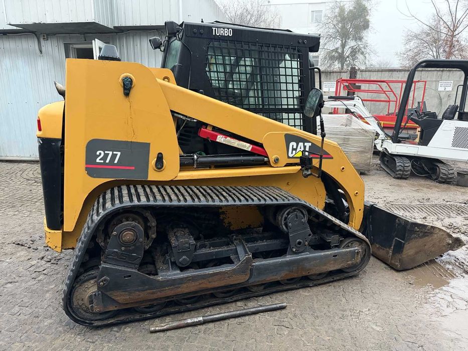 Мінінавантажувач гусеничний Caterpillar 277B бобкат,bobcat