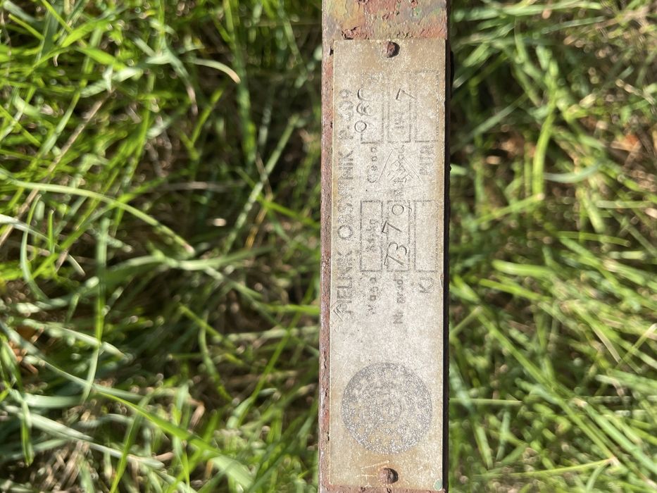 Stary, oryginalny pielnik-obsypnik P-409 (kolekcjonerski / dekoracja ogrodu)