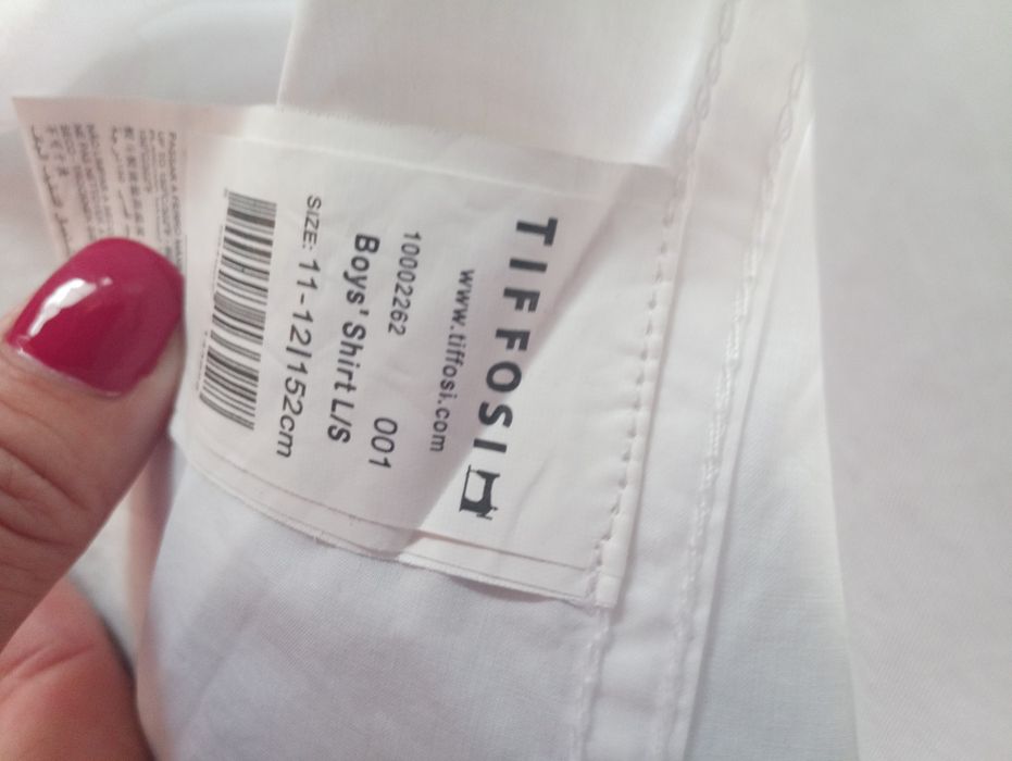 Camisa branca Tiffosi
