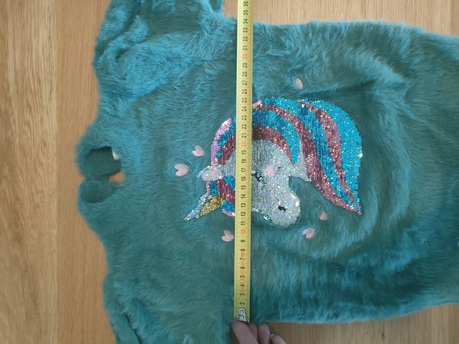 Sweterek z krótkim rękawkiem Sinsay r 128-134