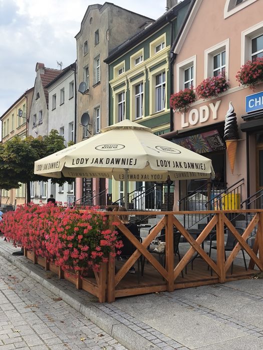 Ogródek sezonowy drewniany gastronomiczny