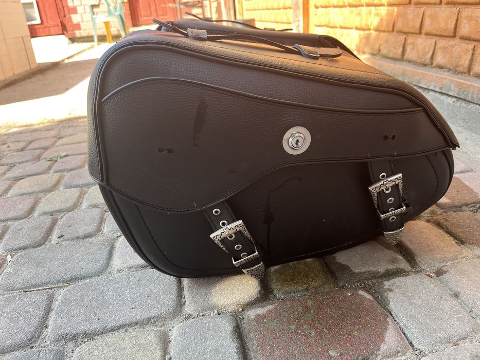 Кофри мотосумка для мотоцикла комплект