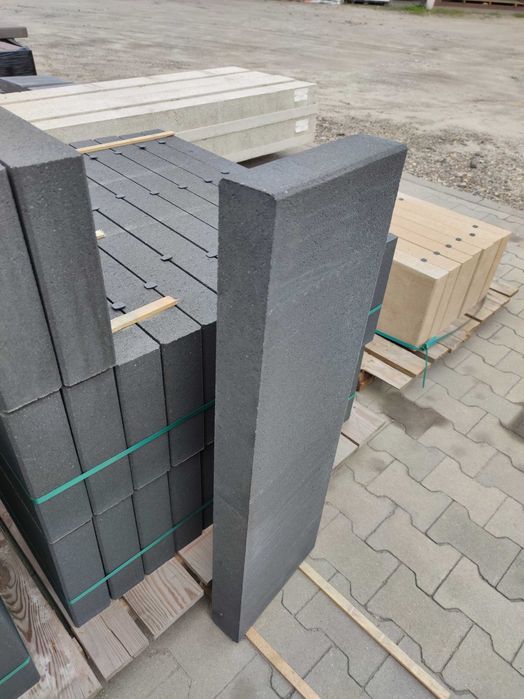PALISADA impari grafit wysokość 100cm ATENA WIDAWA magazyn kostki