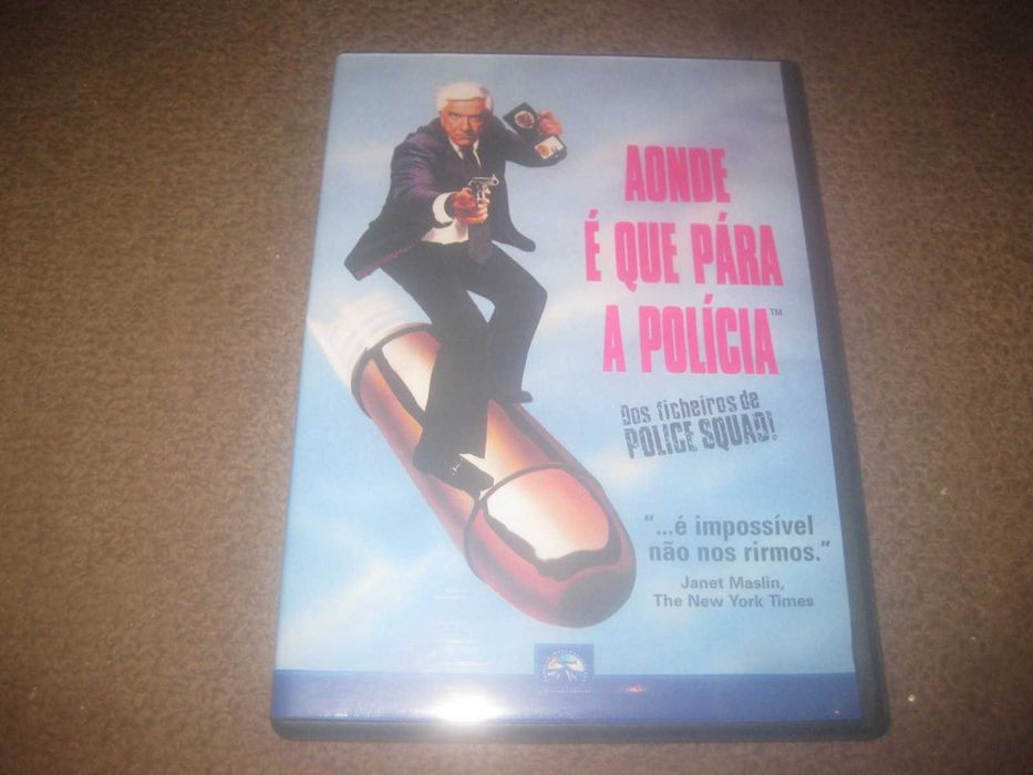DVD "Aonde É que Pára a Polícia?" com Leslie Nielsen