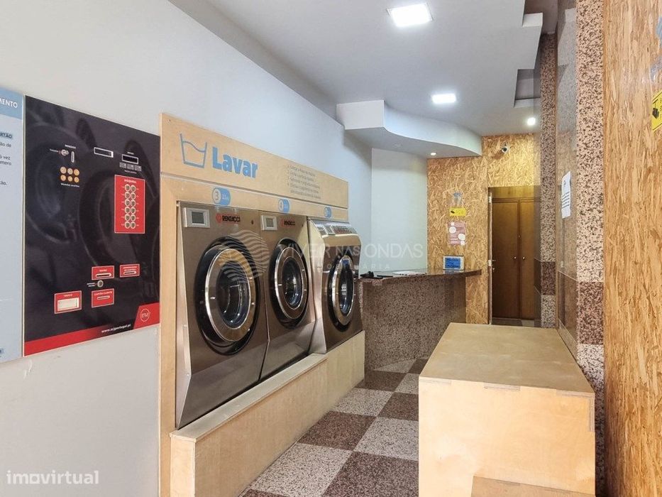 Loja com Lavandaria Self-Service | Investimento com Rendimento | Ra...
