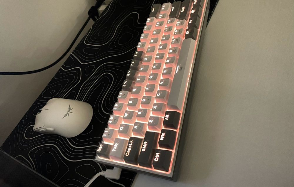 Klawiatura gamingowa redragon k617 fizz mechaniczna