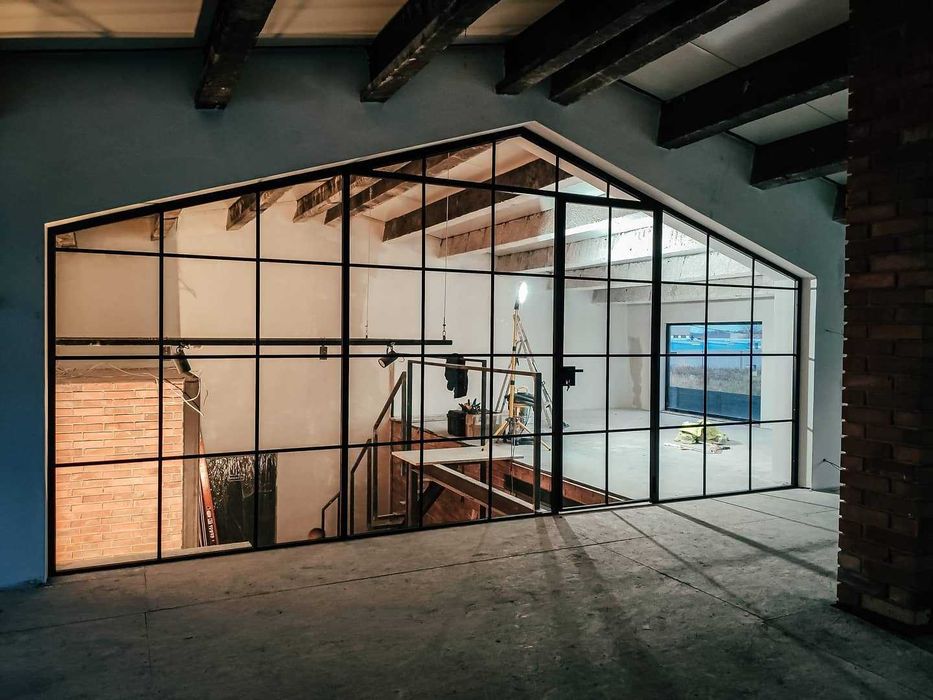 Drzwi loftowe industrialne ścianki loft