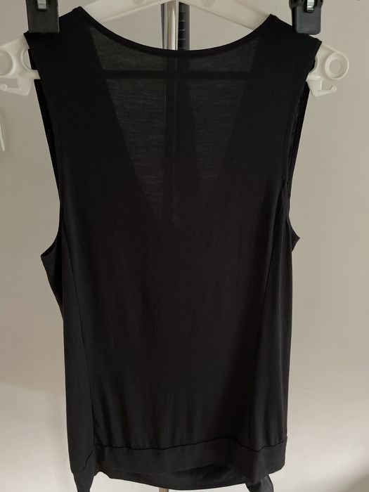 Calvin Klein top damski koszulka czarna S