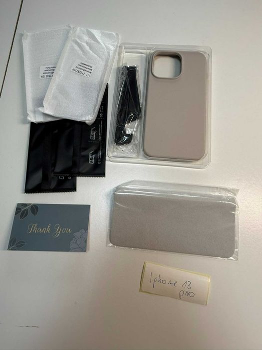 Etui i szkło ochronne do IPHONE 13 pro (70)(5820)
