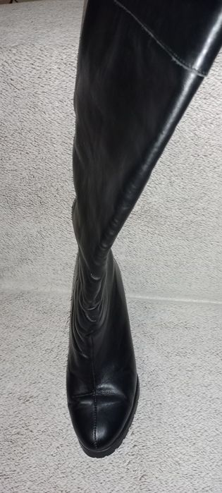 Чоботи шкіряні зима 36р