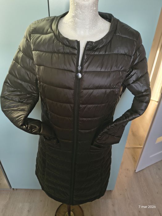 Płaszcz pikowany śliczny stan bardzo dobry L