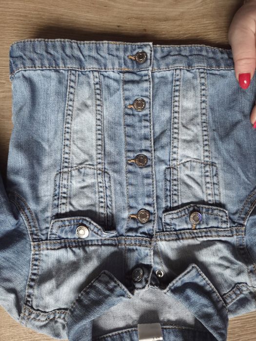 kurtka jeansowa h&m 92 kurteczka jeansowa