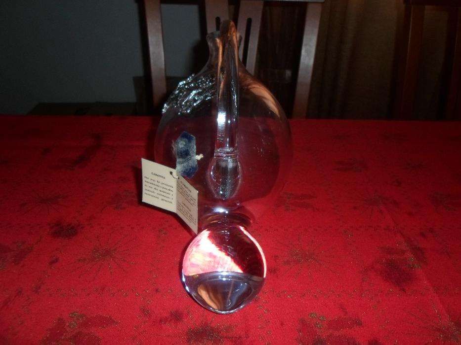 conjunto de garrafa + 2 cálices com estanho